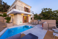 Upper view Double villa is a complex of two brand new villas one close to the ot Chania, Greece Upper View villas I Luxury with mountain view! Entire villa vacation rental 31870707