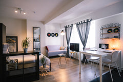 Located between the Place Flagey and the Place Jourdan, our studio of 40 m2 can  Brussels, Belgium Charming Studio - EU District /Place Jourdan 1 Entire rental unit vacation rental 21392035