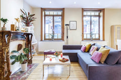 Step back in time in this historic Art Nouveau apartment built in 1904 by the ar Brussels, Belgium Mayeres House I : a stunning Art-Nouveau building! Entire rental unit vacation rental 22992536