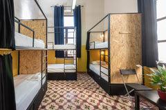 Our best seller! Like all of our dorms, it is spacious and bright, and equipped  Heraklion, Greece Bed in 6-bed dorm in Heraklion centre Room in hostel vacation rental 26882979