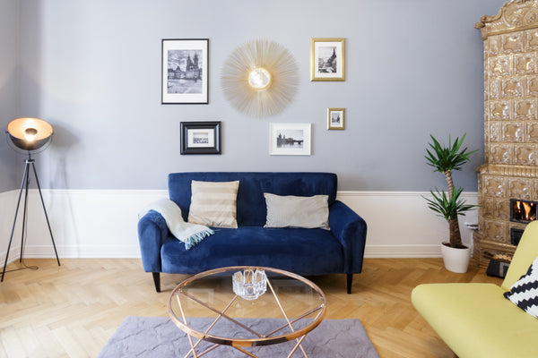 Enjoy historic city views from the peaceful balcony, relax in front of the proje Prague, Czechia Riverside Strolls from a Luxury Art Nouveau Home Entire rental unit vacation rental 15887828