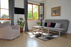 Spacious, nice and practically furnished apartment located in the center of Prag Prague, Czechia 6 minutes from PRAGUE CASTLE Entire rental unit vacation rental 26919096