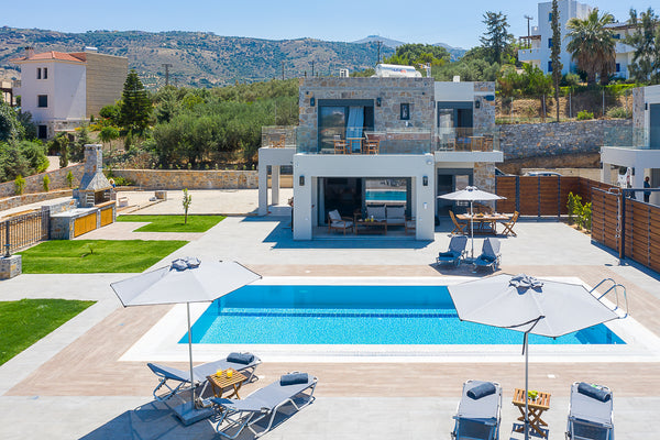 Beautiful brand new luxurious villa, 5-min walking from the beach with private p  Olive and Sea-Villa Olive Entire villa vacation rental 47877803