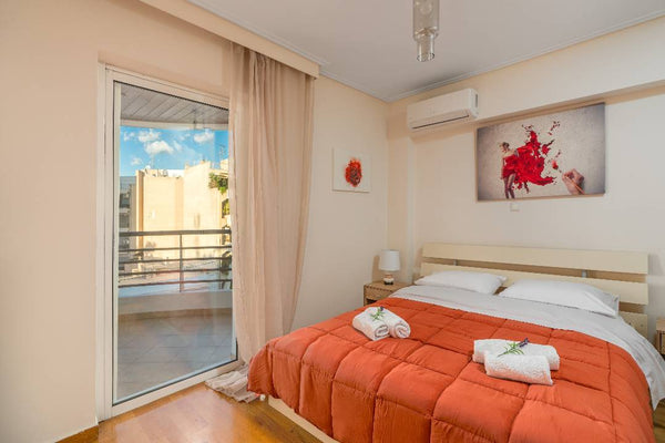 ‌Near metro and tram neos cosmos, beautiful clean quiet private bedroom in a new Athens, Greece Cozy quiet private place near Acropolis Private room in rental unit vacation rental 24793263