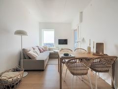 Located on 11th floor of a newly built tower in the hip area of Carlsberg Byen,   New Danish Design flat - 10 minutes to city centre Entire condo vacation rental 623732328976873642