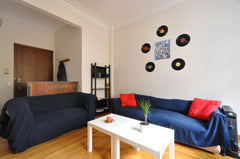 Sunny, corner, 2BR apt., 1st floor, wooden floors, high celings, big kitchen, ba Athens, Greece City Elegant 2BR apt. w/t terrasse Entire rental unit vacation rental 4670971