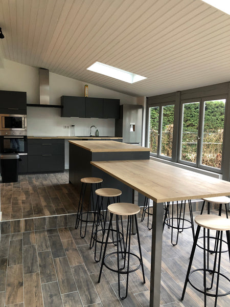 Pour vos vacances, offrez vous une agréable et lumineuse maison d’architecte (mi Gradignan, France Superbe maison architecte avec parking et jardin Entire home vacation rental 631935653367603580