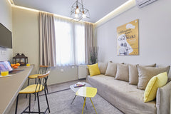 Uber-centrally located in the heart of historical Athens, this 2019 utterly reco GR Old Athens style 1bdr with Acropolis view rooftop! Room in serviced apartment vacation rental 33568078