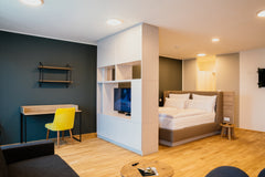 Fühl dich wie Zuhause. Das ca. 48 m² große Apartment vereint all das, was man si Vienna, Austria Rioca Vienna Posto 1 - Apartment Rio de Janeiro Room in aparthotel vacation rental 44201872