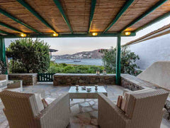 The villa boasts 4 spacious bedrooms, each with its own unique charismatic decor  Afrodite Villa on the Sea with Beach and Pool Private room in villa vacation rental 32443696