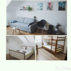 Spacious, new built, modern  two-bedroom apartment, on the top floor. Located at Prague, Czechia Urban, 2 Bedroom, six min tram Charlse bridge Entire rental unit vacation rental 28657575