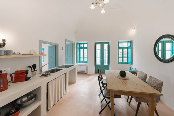 A conscious attempt to successfully maintain as much of the traditional architec  Santorinio Yellow House - Sea View 2 Bedrooms Cycladic home vacation rental 38023012