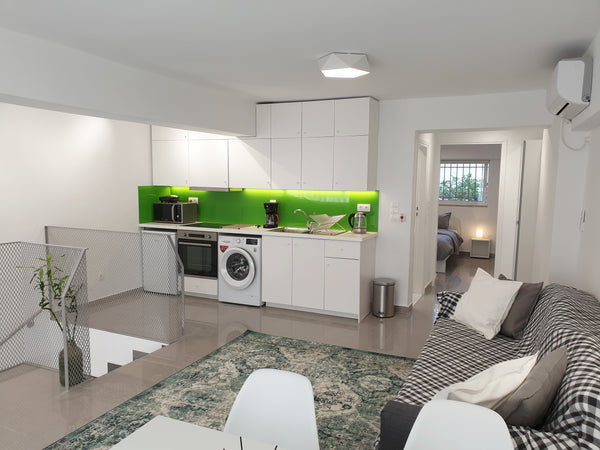 Stay in a freshly renovated, 1-bedroom apartment, in an excellent location to ex Athens, Attica, Greece KYMA Apartments Athens 19 Entire rental unit vacation rental 49761337