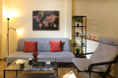 The apartment has a double bed and a sofa bed, a private bathroom, boiler, air-c Athens, Greece Alexandros Apartment Entire rental unit vacation rental 29195950