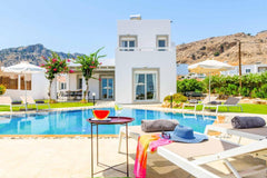 Villa Melodia, Lindos is a spacious and stylish 4 bedroomed detached villa with  Epsom, United Kingdom Villa Melodia, 4 Bedroom Villa with Private Pool Entire villa vacation rental 653312521030246029