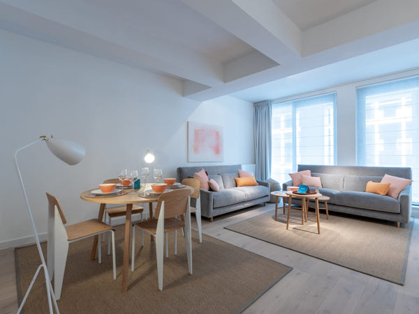 This beautiful two-bedroom apartment is full of light. the balcony and the many  Brussels, Belgium Sweet Inn | Spacious  Apt. in the Toison d'Or Entire rental unit vacation rental 26338671