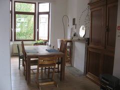 Bel appartement lumineux en duplex restauré avec des matériaux de qualité dans u Brussels, Belgium Appartement partagé lumineux et rustiqe Private room in condo vacation rental 45823244