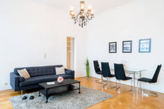 The 60m² apartment is located in the 7th district of Vienna, in close proximity  Vienna, Austria Vienna Residence | High-class furnished flat in 7th district of Vienna, near Volkstheater #531 Entire rental unit vacation rental 40158238