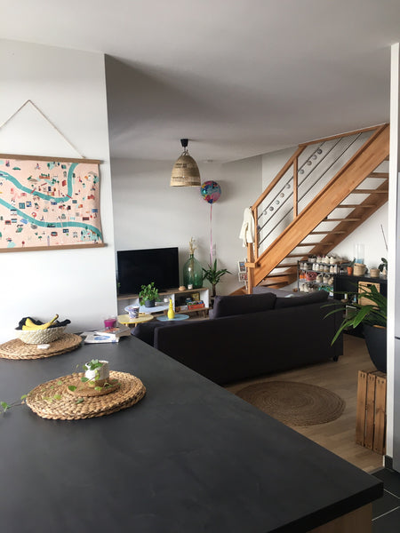 Jolie duplex en plein cœur du 7eme arrondissement. <br />À deux pas du métro Jea Pontpoint, France Duplex avec terrasse / 2min métro Jean Jaurès 7ème Entire rental unit vacation rental 44114355