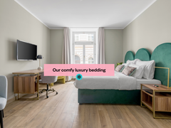 This deluxe studio extends over 32 square metres and comes furnished with a comf Prague, Czechia numa | Modern Comfy Suite with fast WiFi Entire serviced apartment vacation rental 52560334