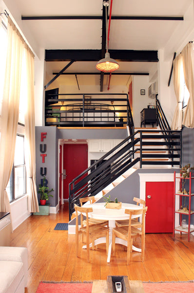 This Duplex Loft Suite with a Terrace offers an amazing view of the city. New York, United States Boutique hotel in Brooklyn · ★5.0 · 1 bedroom · 2 beds · 1 private bath Room in boutique hotel vacation rental 80684