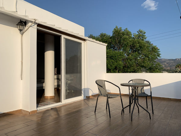 This beautiful apartment is a great choice for vacation on Kos. It is bright, co Greece ❤️ Bright studio with 15m2 private terrace! ❤️ Entire rental unit vacation rental 44131750