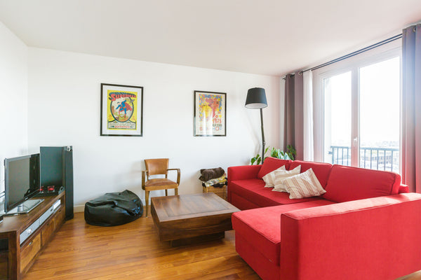 Spacious flat 2 min away from the Père Lachaise main entrance.<br />Come and enj Paris, France Comfy flat with splendid view Entire rental unit vacation rental 3639432