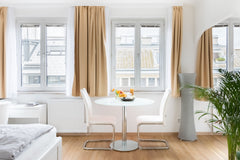 Brand new, comfortable, stylish and sunny studio for 2 persons with TV, WiFi, mo Vienna, Austria Central Cosy and Sunny Studio Next to Subway Entire rental unit vacation rental 24804572