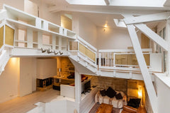 Nested in a warm and flowery paved courtyard, the loft is a quiet and comfortabl Paris, France Paris - Bastille, Architect Loft - 1100sq.ft. Entire loft vacation rental 7081738