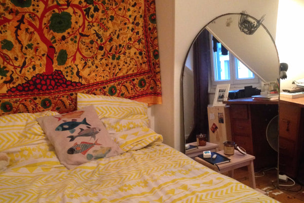 Bohemian Appartement located in the 17th. The cat you see on the pictures will n Jouy-le-Moutier, France Bohemian Room in the Batignolles area Private room in rental unit vacation rental 20469851