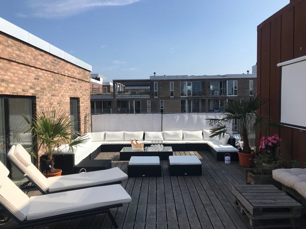 New modern apartment with huge private roof terrace and two balconies in most po Copenhagen, Denmark Stylish apartment with big private roof terrace Entire rental unit vacation rental 604250015242966237