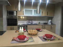 Modern House with <br />Air condition<br />Full kitchen <br />garden <br />FREE   New house,15min to beach,Garden,jacuzzi,Wi-Fi Entire rental unit vacation rental 24604646