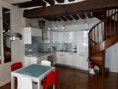 The apartment is a charming 3-rooms apartment (2 bedrooms) well furnished and id Paris, France Beautiful Duplex in "Le Marais" 3 rooms Entire rental unit vacation rental 17725863