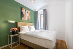 My new and fully renovated apartment with private garden is located in a histori Prague, Czechia Fabulous Two-Bedroom Apartment with Private Garden Entire rental unit vacation rental 604363167743478391