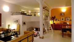 Our loft is also a quiet house (150m2), located at the end of a private driveway Paris, France Paris, in a green area Entire townhouse vacation rental 77482