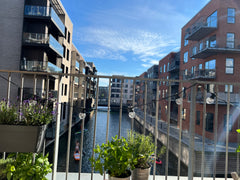 In this apartment you can enjoy the water and calm neighborhood. The bus, two mi Copenhagen, Denmark Lovely apartment surrounded by water Entire rental unit vacation rental 664176616320357074