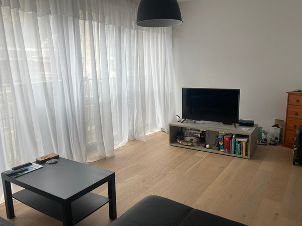 Spacious apartment located in the redeveloped Tour & Taxi area. The bedroom has  Brussels, Belgium Spacious 1-bed in Tour & Taxis Entire rental unit vacation rental 679532573440986169