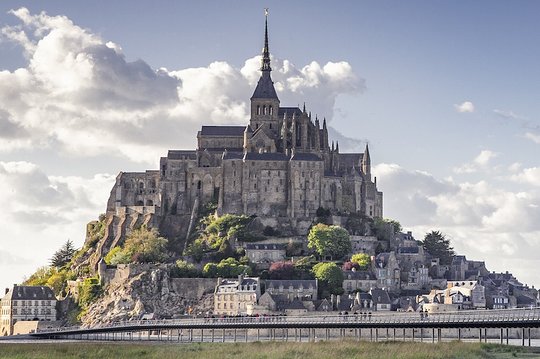 Mont Saint Michel Abbey in the Middle Ages: A Self Guided Audio Tour  Private Tours and Travel Guide Europe Paris CITY Mont St Michel Destination Tour