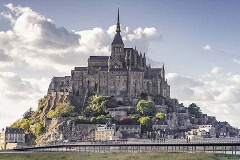 Mont Saint Michel Abbey in the Middle Ages: A Self Guided Audio Tour  Private Tours and Travel Guide Europe Paris CITY Mont St Michel Destination Tour Europe Paris CITY Mont St Michel