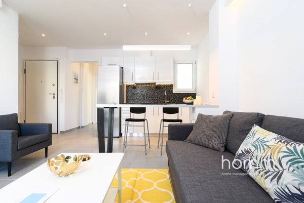 Newly renovated modern apartment close to Neos Kosmos metro station. The apartme Athens, Greece 45m² Renovated Flat in Neos Kosmos Roumpesi str Entire rental unit vacation rental 31608247