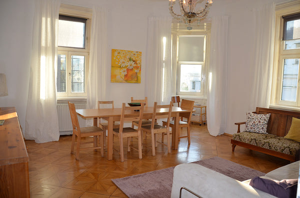 Vienna is known for its old school buildings, massive rooms, high ceilings, parq Vienna, Austria Beautiful Viennese Apartment for 6-10 Guests 114m² Entire rental unit vacation rental 20756872
