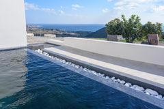 Villa di Capo - Antonis extends in a 115m2 area, it has 3 bedrooms and 2 bathroo Thera, Greece Villa Di Capo - Villa Antonis with private pool Cycladic home vacation rental 39067167