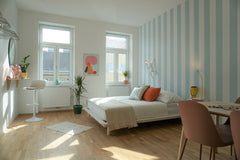 In this 55m2, bright, colorful and modern 2-bedroom apartment can host up to 5 p Vienna, Austria Playful, Bright 2 Room APT by Interior Designer Entire condo vacation rental 46742246