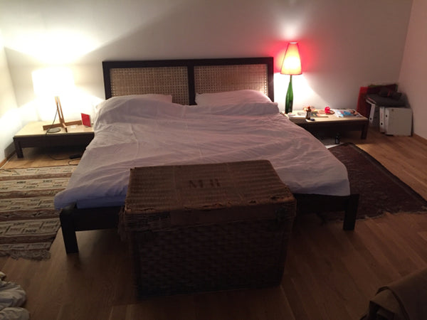 Helle 2-Zimmerwohnung mit Blick auf den Donaukanal, kein Gegenüber, Schlafzimmer Vienna, Austria Wien Zuhause mit Aussicht Entire rental unit vacation rental 26949955