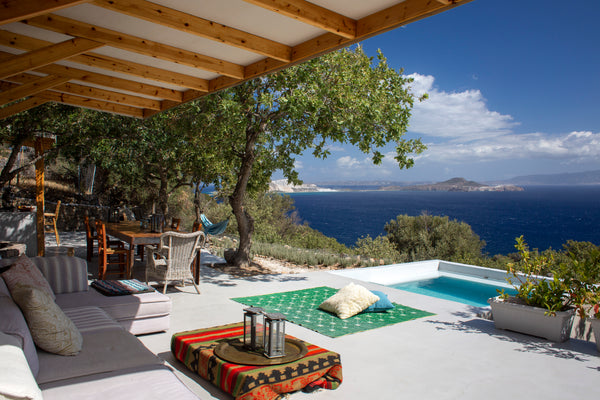 The old stone house was built when the island of Nisyros was under Italian occup Mandraki, Greece My Old Stone House.  Sea Views. 2 000 sqm garden Entire villa vacation rental 44007361
