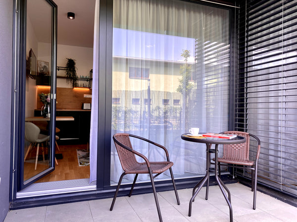 Welcome to your home away from home! Fast Internet 100 Mb / s.<br />Minimalistic Prague, Czechia Gamma apt+ garden, FREE PARKING Entire rental unit vacation rental 53697442
