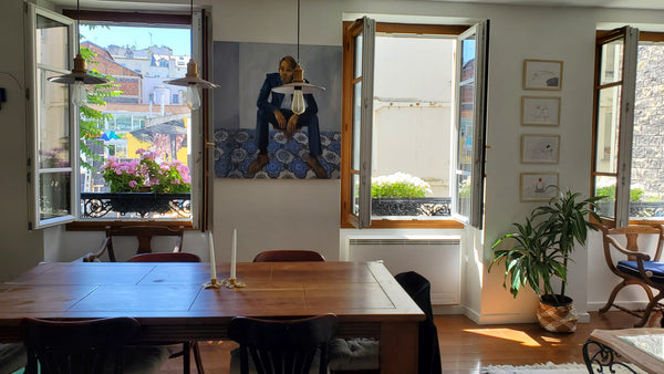 Discover the backs of Sacré-Cœur by walk, hidden pathways and stairs, let yourse Paris, France L'authentique Montmartre Entire rental unit vacation rental 18237331