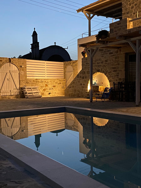 Laini is a complex of three villas surrounding a beautiful pool. The villas are  Moires, Greece Laini Luxury villas - villa 