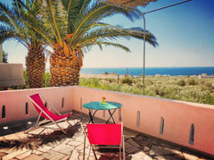 The architecture of the house is typically Cretan, very luminous, enriched with  Ferma, Greece La Luna Blu - Apartment Owl Entire serviced apartment vacation rental 19963109