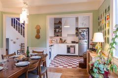 This spacious three bedroom home is located on a calm, quaint pedestrian street  Paris, France Rare House on Beautiful Parisian Pedestrian Street Entire townhouse vacation rental 6867813